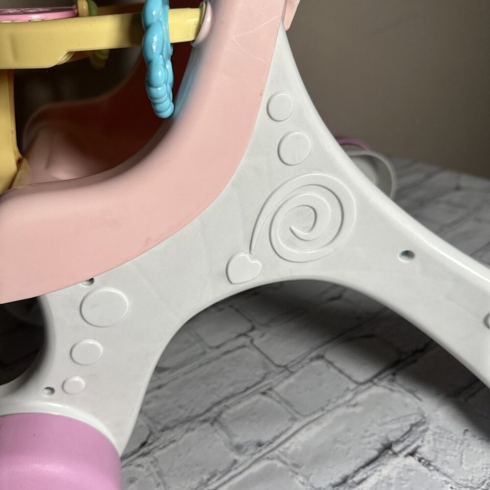 Fisher-Price Brilliant Basics Stroll Along Walker Toy Baby Doll Stroller TESTED - Picture 6 of 16